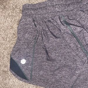 Grey lululemon shorts